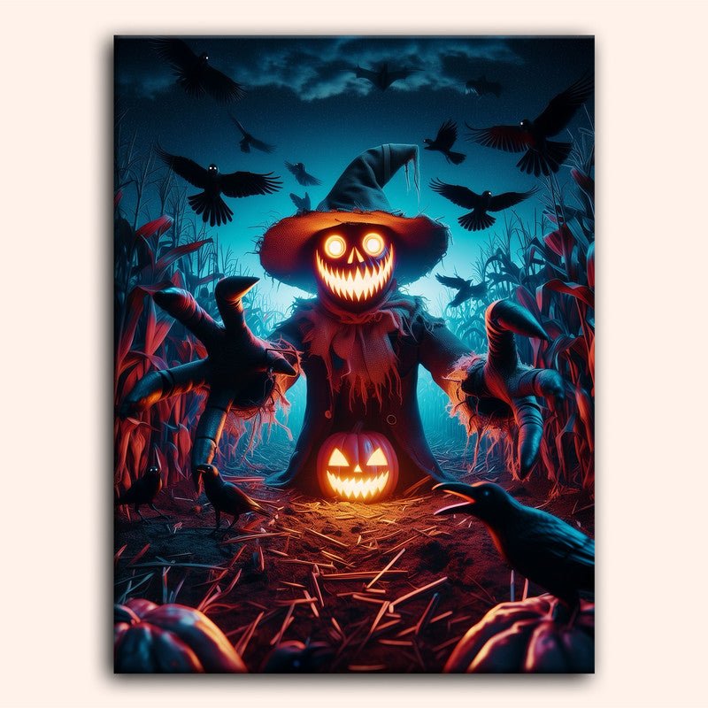 Paint by numbers - Harvest Horror - MyArt