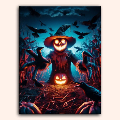 Paint by numbers - Harvest Horror - MyArt