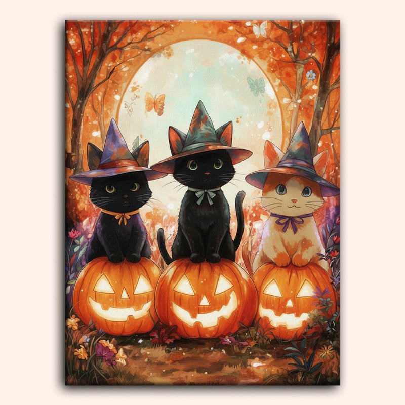 Paint by numbers - Hat Cats - MyArt