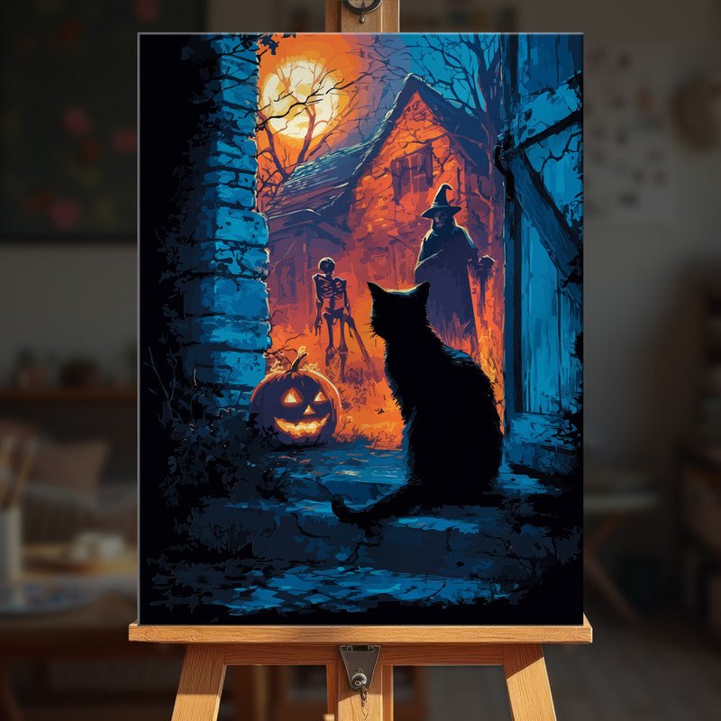 Paint by numbers - Haunted Gaze - MyArt