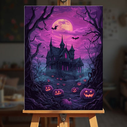 Paint by numbers - Haunted Hollow - MyArt