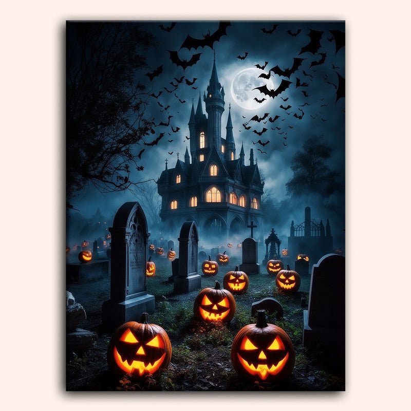 Paint by numbers - Haunted Yard - MyArt
