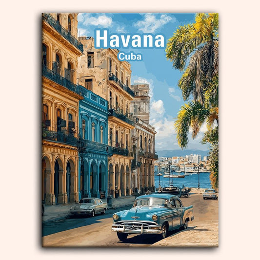 Paint by numbers - Havana Street - MyArt