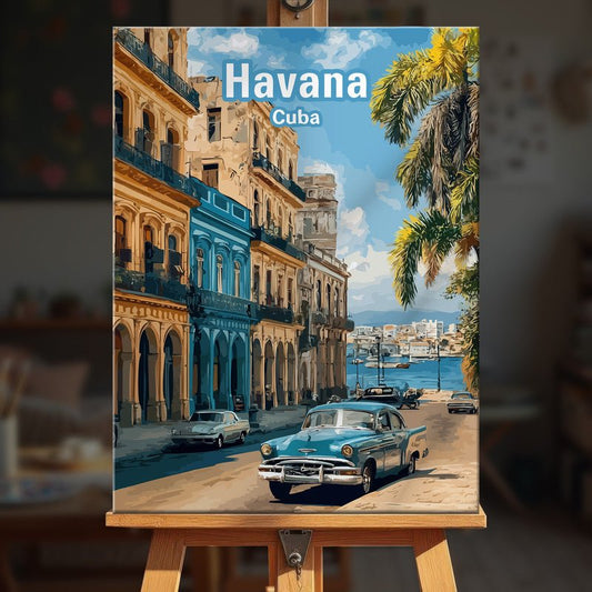 Paint by numbers - Havana Street - MyArt