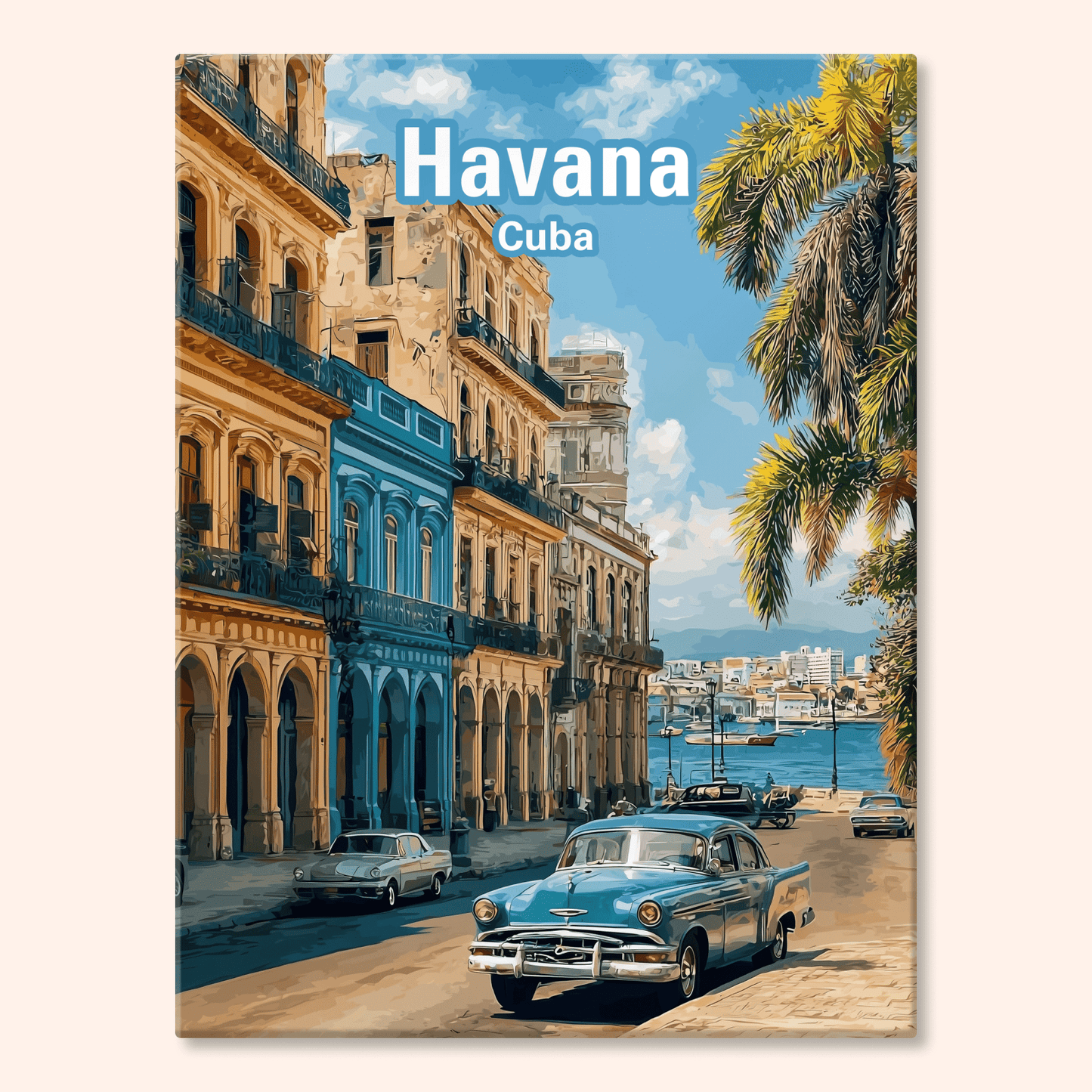 Paint by numbers - Havana Street - MyArt