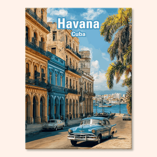 Paint by numbers - Havana Street - MyArt