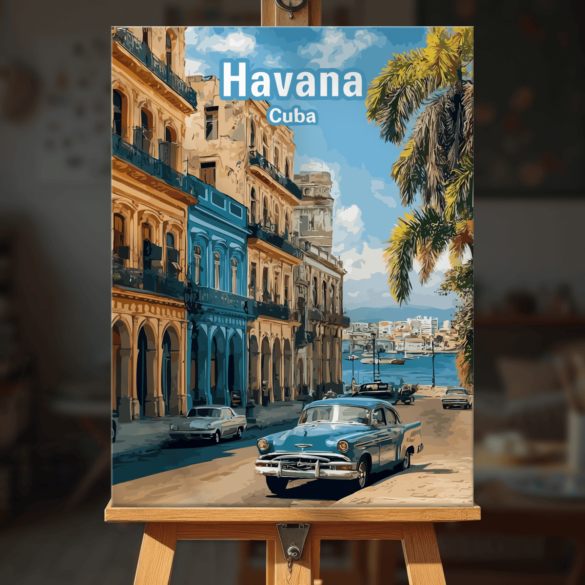 Paint by numbers - Havana Street - MyArt