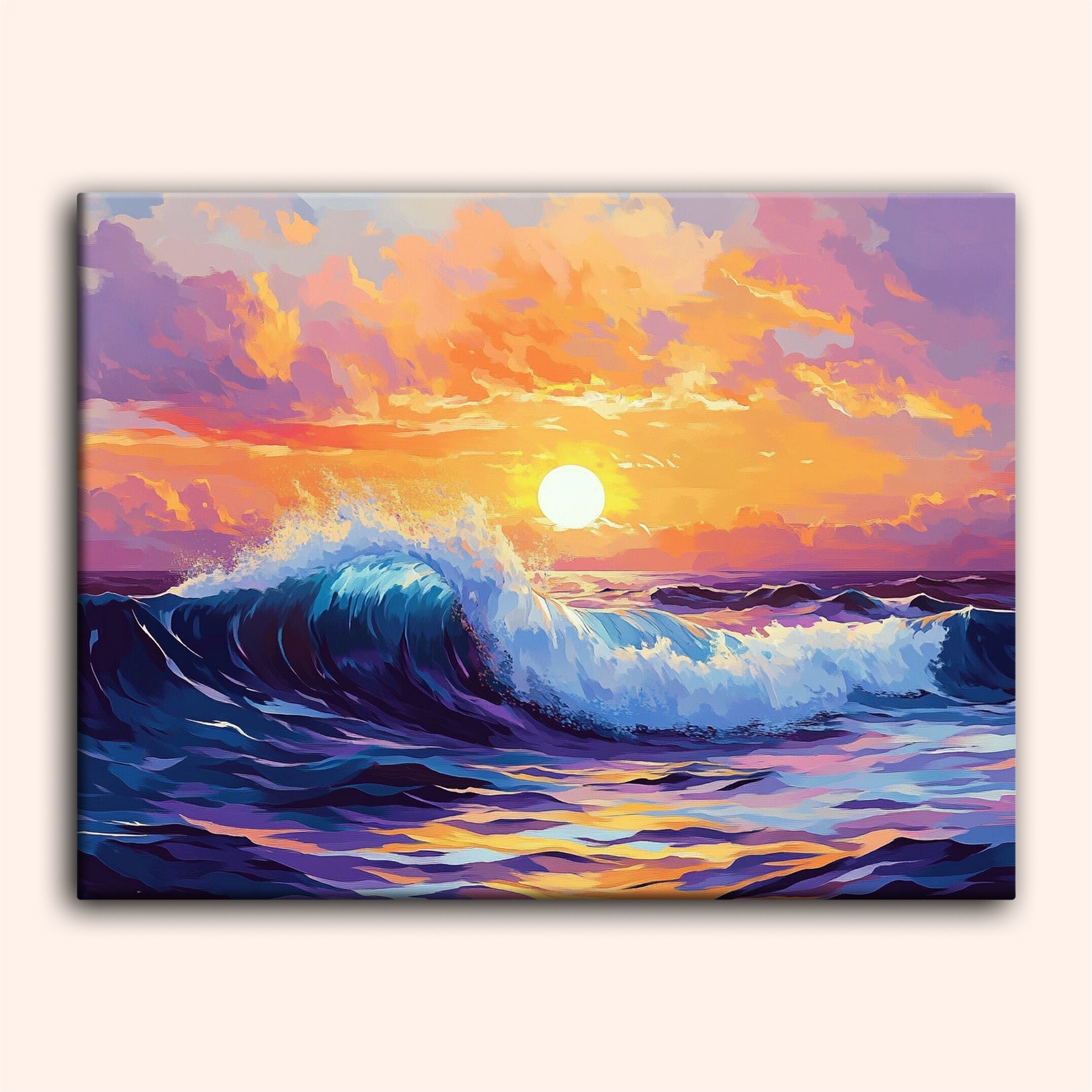 Paint by numbers - Eternal Wave - MyArt