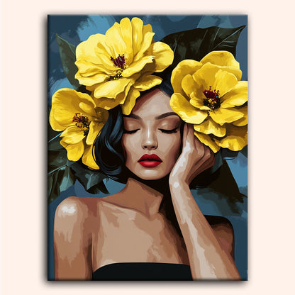 Paint by numbers - Golden Hush - MyArt