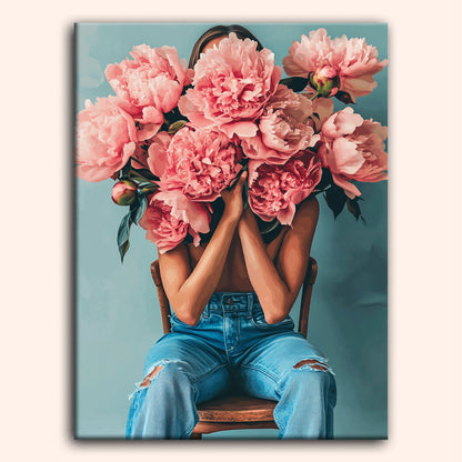 Paint by numbers - Lost in Petals - MyArt