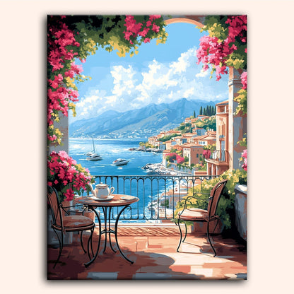 Paint by numbers - Mediterranean Escape - MyArt