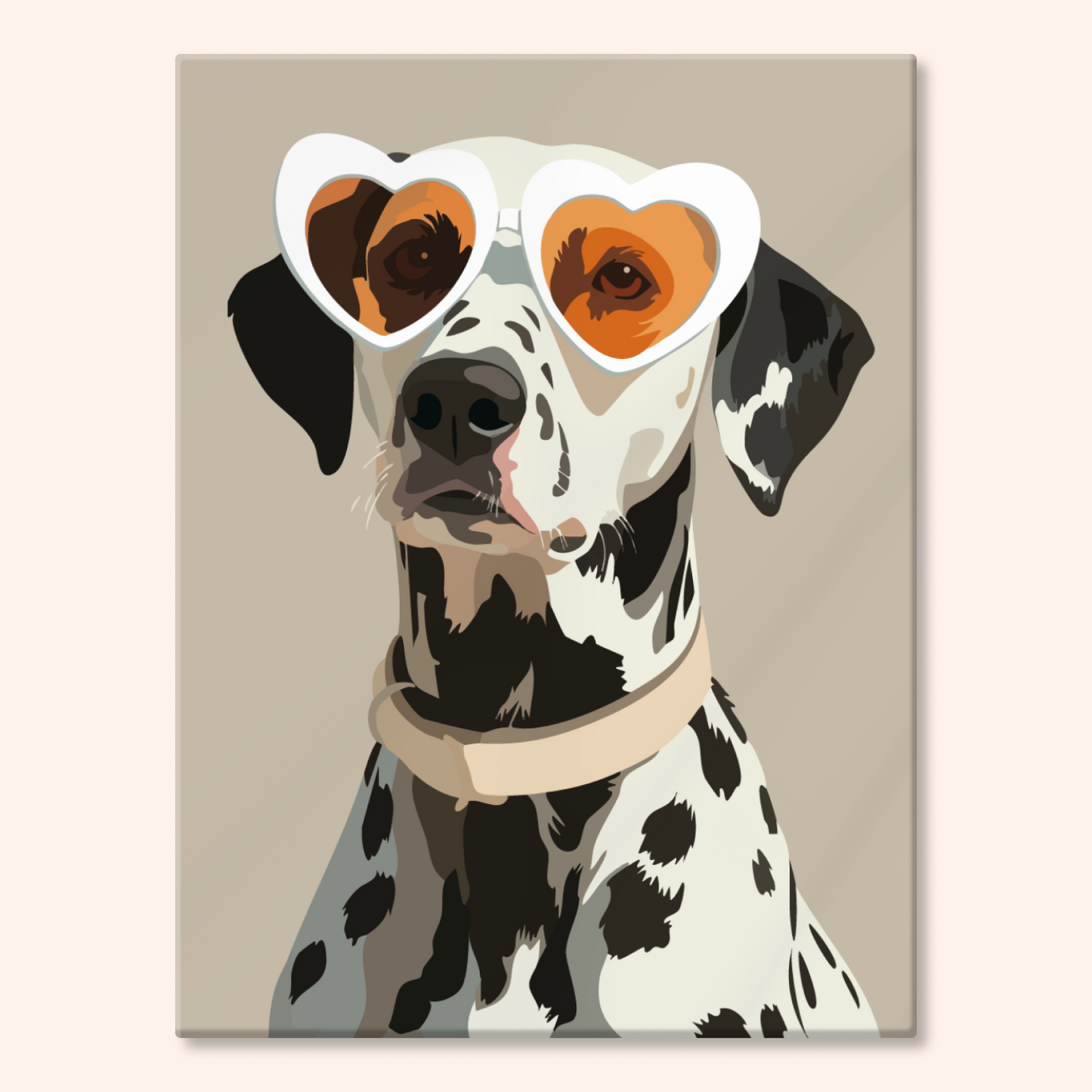 Heart Dalmatian