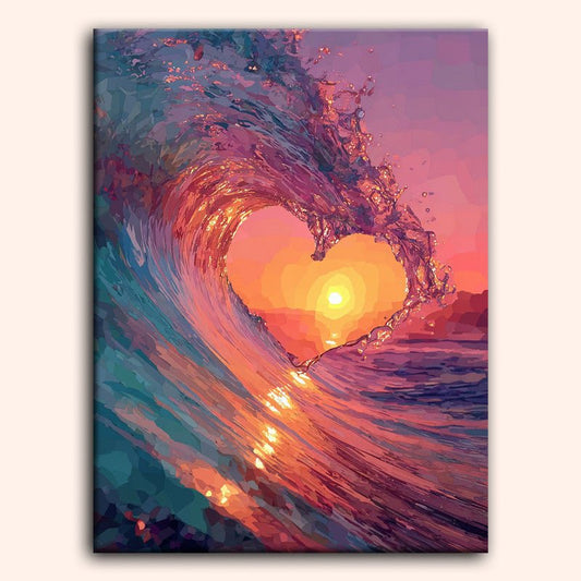 Paint by numbers - Heartwave - MyArt
