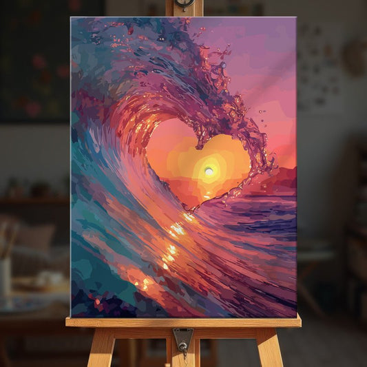 Paint by numbers - Heartwave - MyArt
