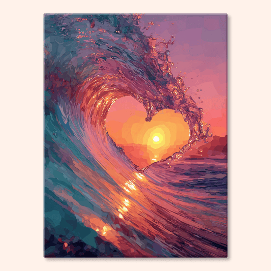 Paint by numbers - Heartwave - MyArt