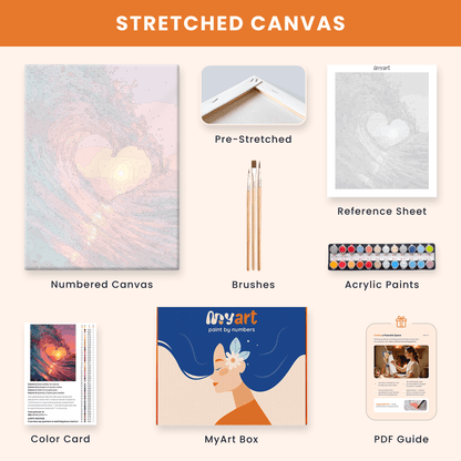 Paint by numbers - Heartwave - MyArt