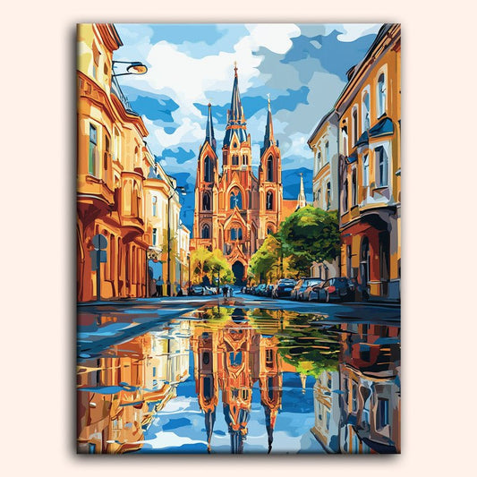 Paint by numbers - Heaven s Reflection - MyArt