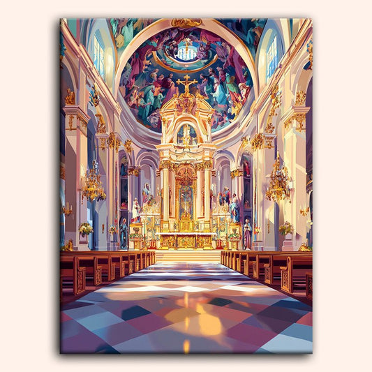 Paint by numbers - Heavenly Dome - MyArt