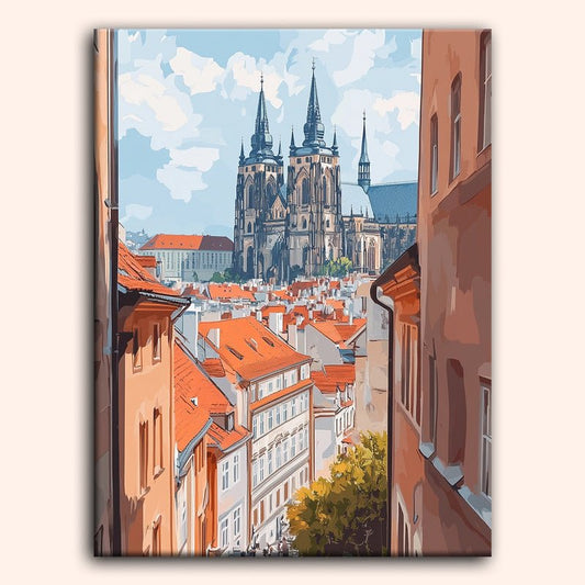 Paint by numbers - Heavenly Heights - MyArt