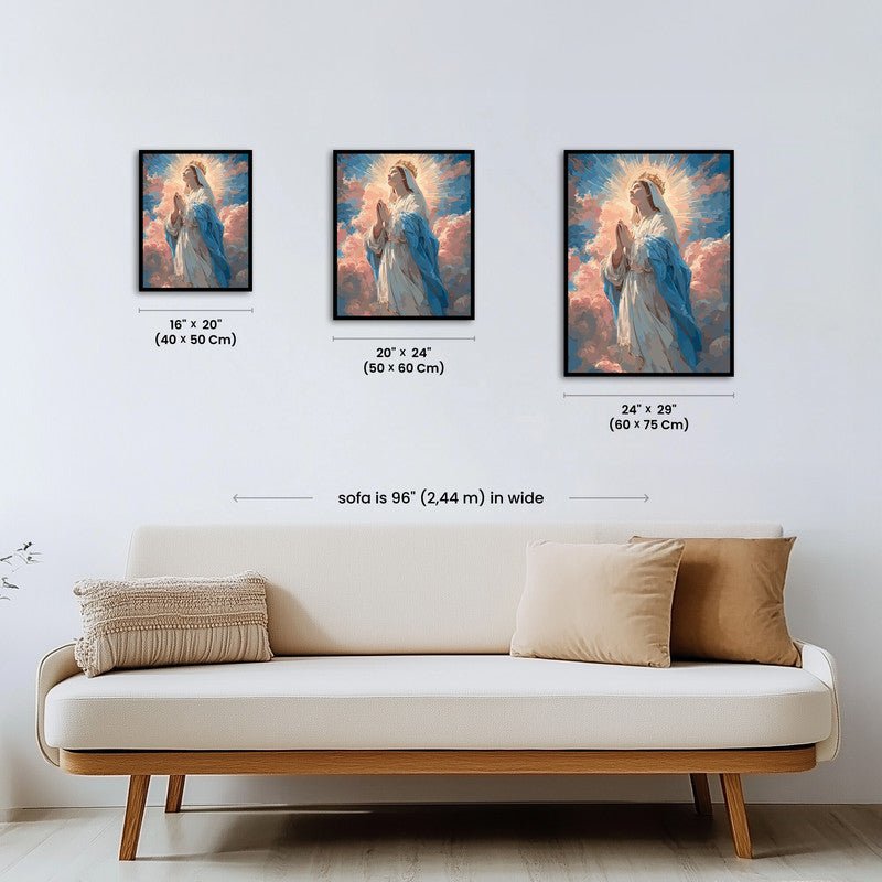 Paint by numbers - Heavenly Light - MyArt