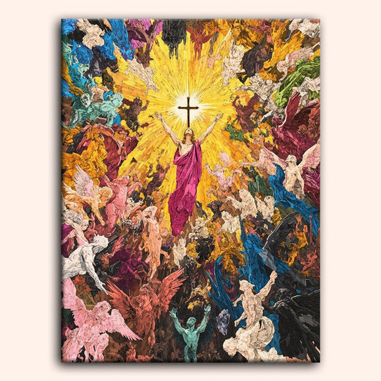 Paint by numbers - Heavenly Triumph - MyArt