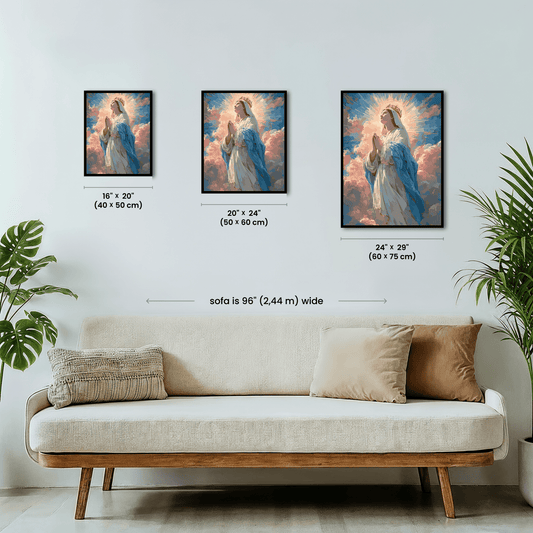 Paint by numbers - Heavenly Light - MyArt