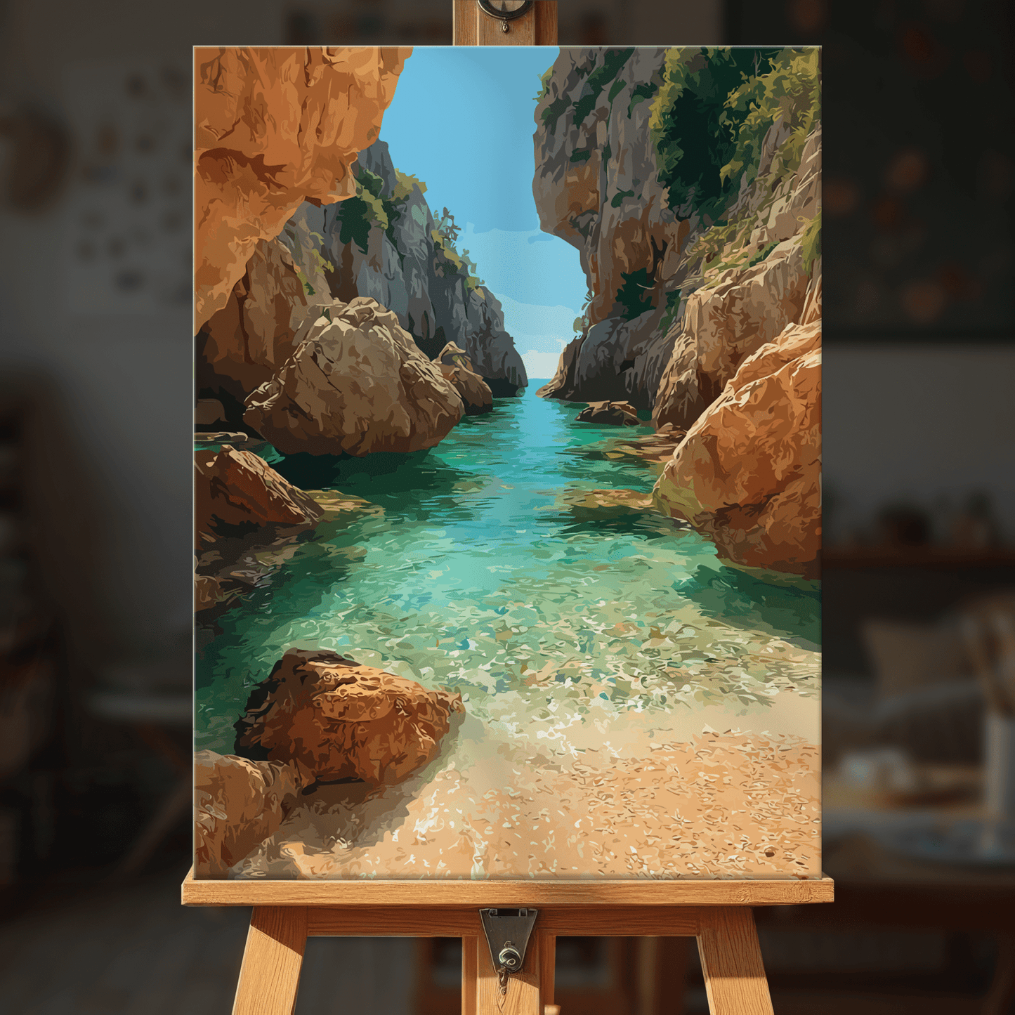 Paint by numbers - Hidden Cove - MyArt