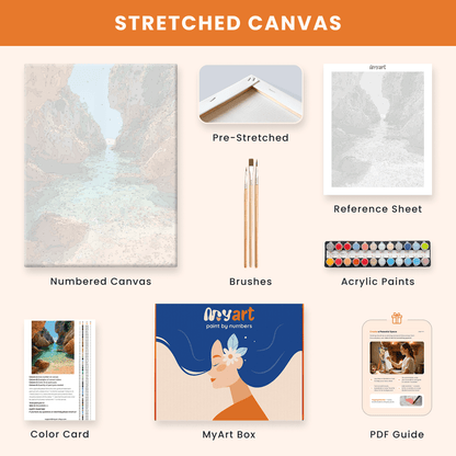 Paint by numbers - Hidden Cove - MyArt