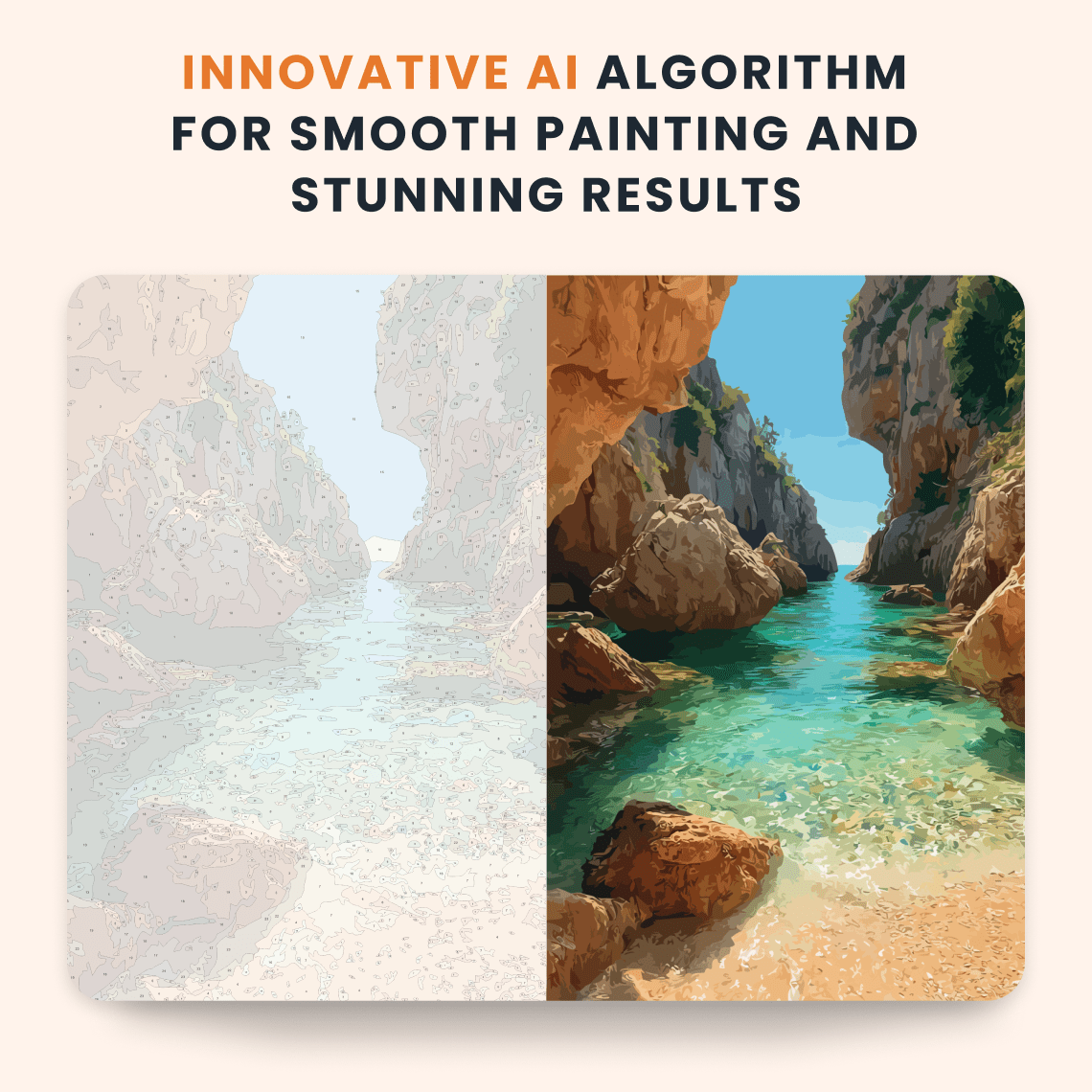 Paint by numbers - Hidden Cove - MyArt