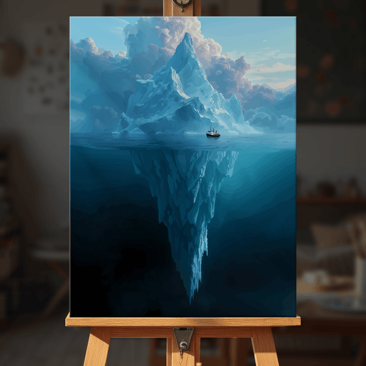 Paint by numbers - Hidden Iceberg - MyArt