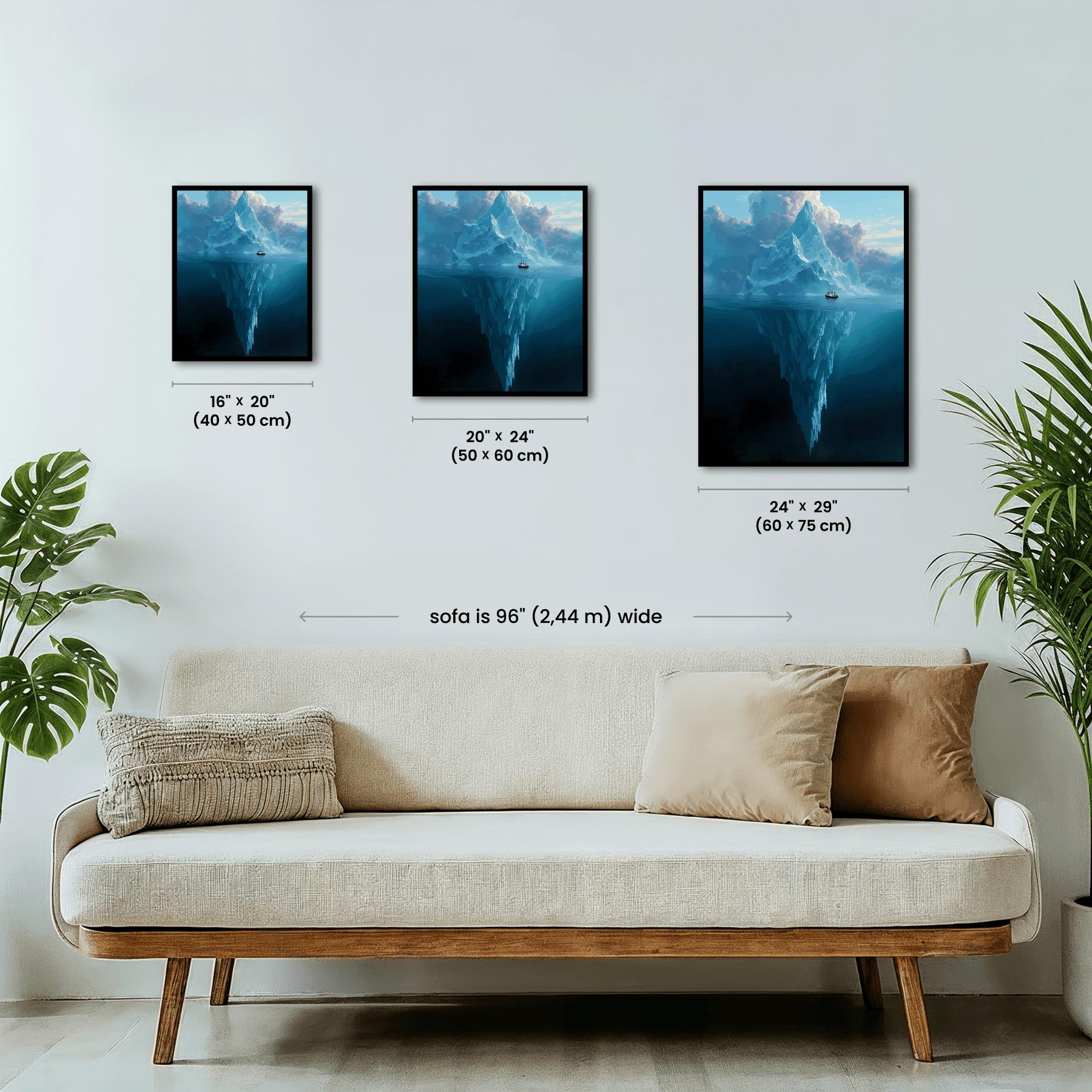 Paint by numbers - Hidden Iceberg - MyArt