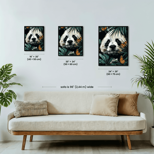 Paint by numbers - Hidden Panda - MyArt