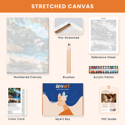 Paint by numbers - Hidden Retreat - MyArt