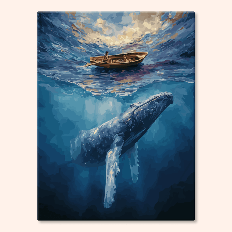 Paint by numbers - Hidden Whale - MyArt