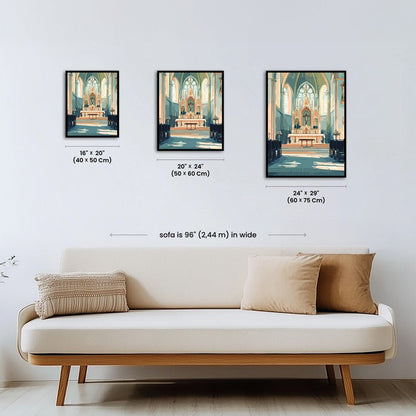 Paint by numbers - Hillside Chapel - MyArt