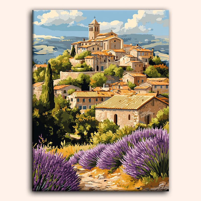 Paint by numbers - Hilltop Sanctuary - MyArt