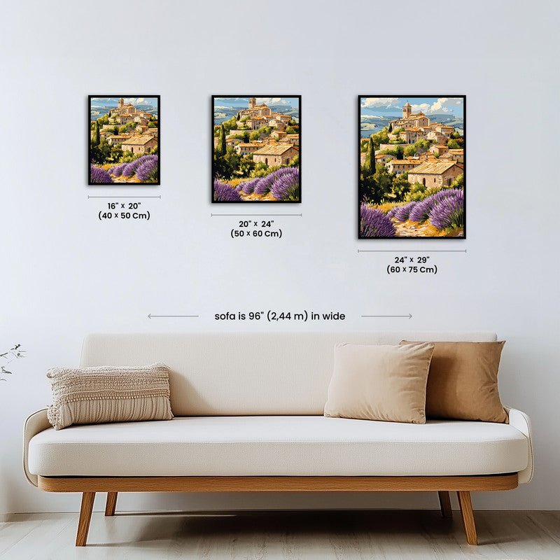 Paint by numbers - Hilltop Sanctuary - MyArt