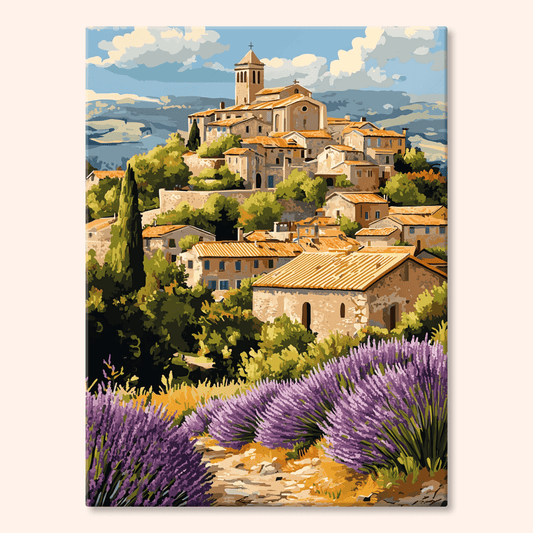 Paint by numbers - Hilltop Sanctuary - MyArt