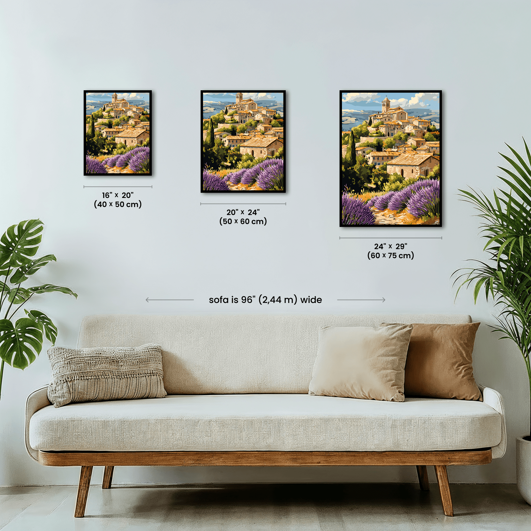 Paint by numbers - Hilltop Sanctuary - MyArt