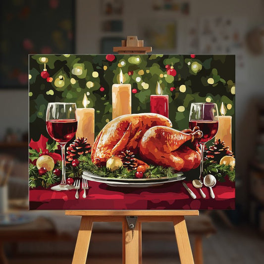 Paint by numbers - Holiday Feast - MyArt