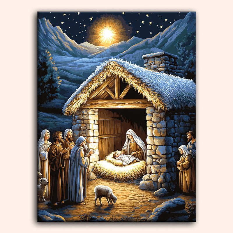 Paint by numbers - Holy Birth - MyArt
