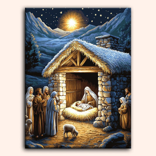 Paint by numbers - Holy Birth - MyArt