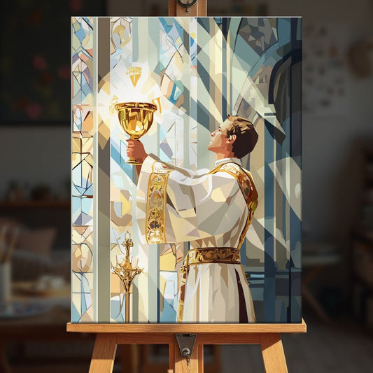 Paint by numbers - Holy Chalice - MyArt