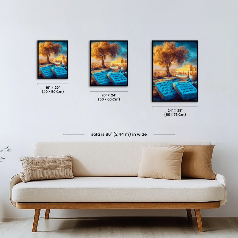 Paint by numbers - Holy Commandments - MyArt