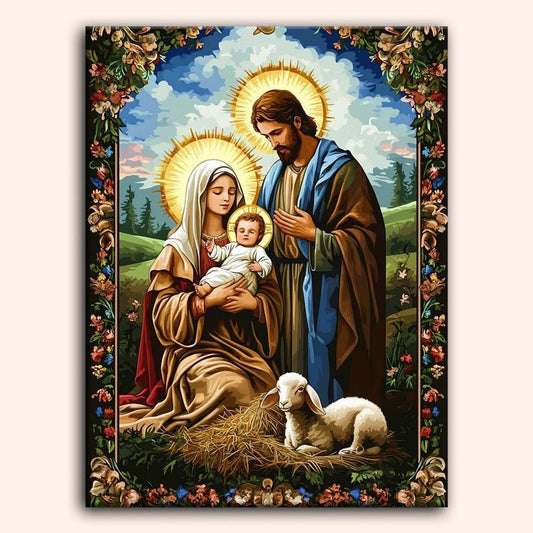 Paint by numbers - Holy Family - MyArt