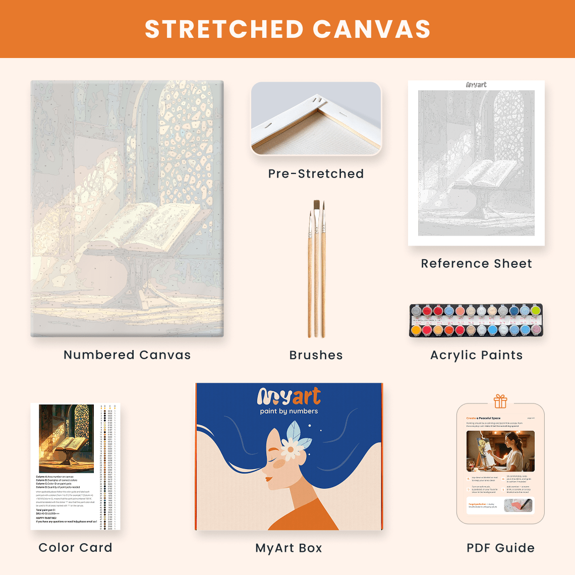 Paint by numbers - Holy Book - MyArt