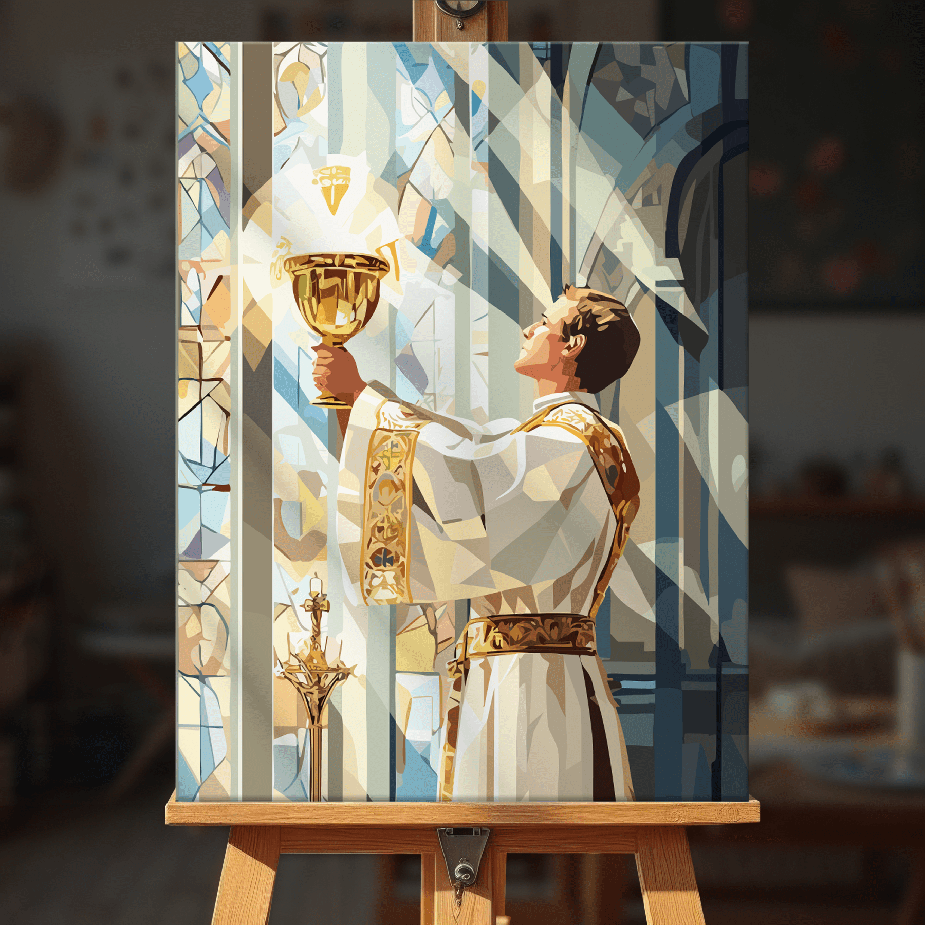 Paint by numbers - Holy Chalice - MyArt