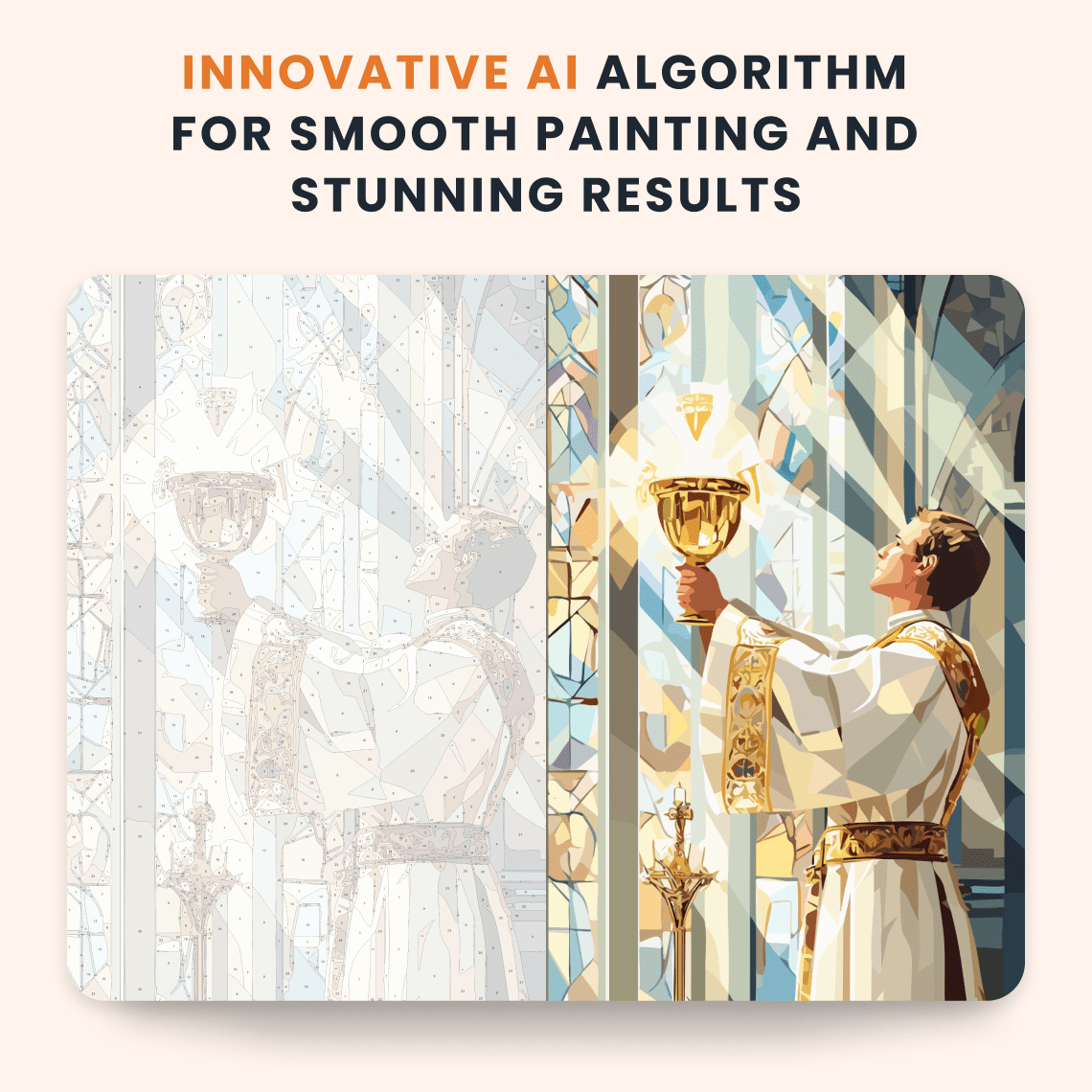 Paint by numbers - Holy Chalice - MyArt