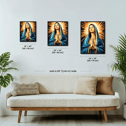 Paint by numbers - Holy Radiance - MyArt