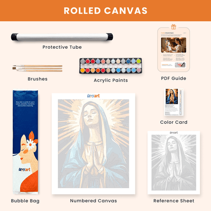 Paint by numbers - Holy Radiance - MyArt